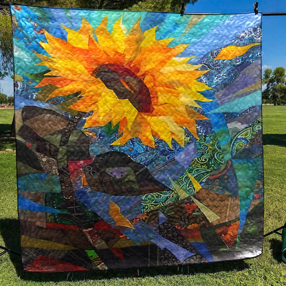 Sunflower CLA0710717Q Quilt Blanket