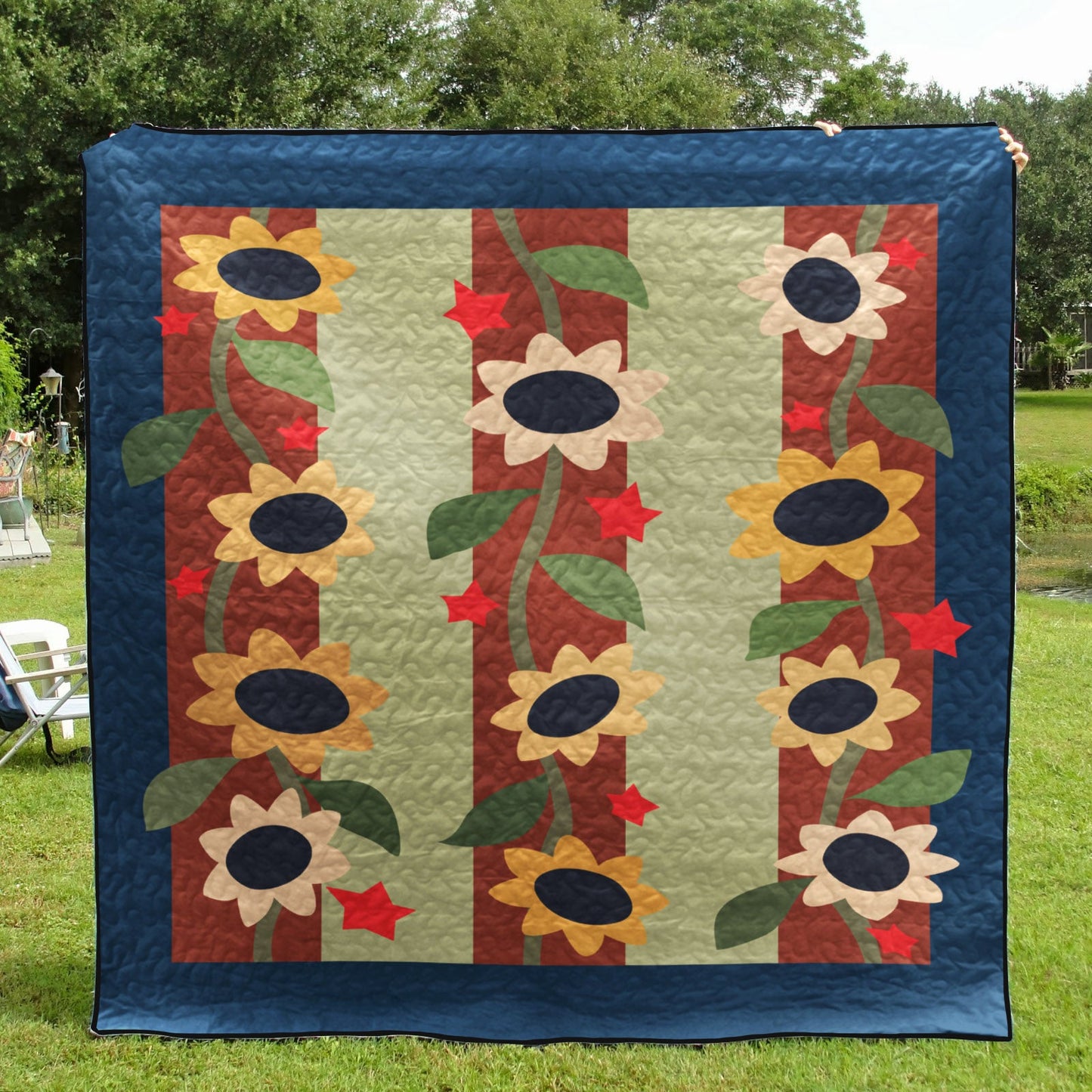 Sunflower CLA1710550Q Quilt Blanket