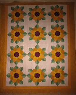 Sunflower CLA2310459Q Quilt Blanket