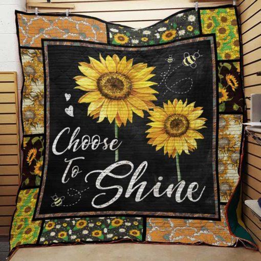 Sunflower CLH0611216Q Quilt Blanket