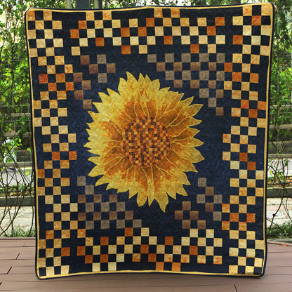 Sunflower CLA0710732Q Quilt Blanket