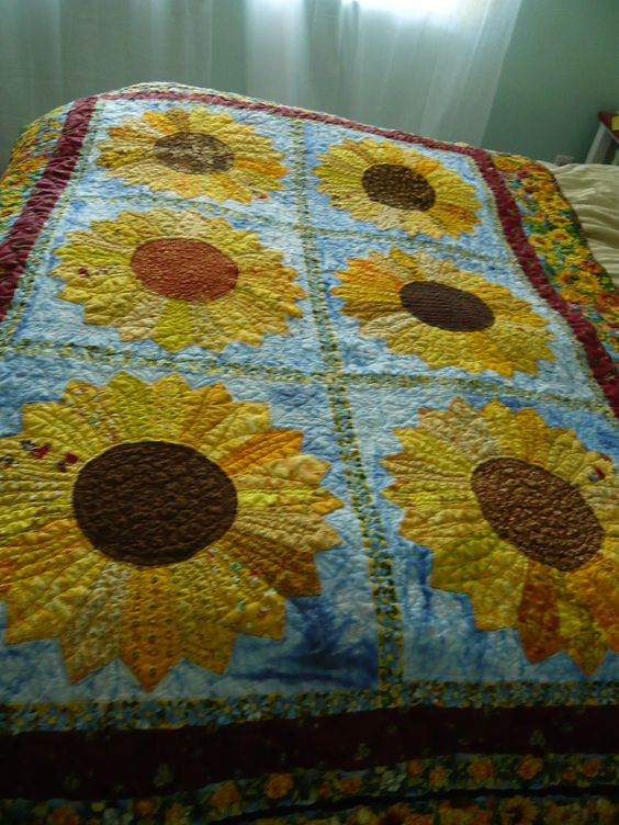 Sunflower CLM0910186 Quilt Blanket