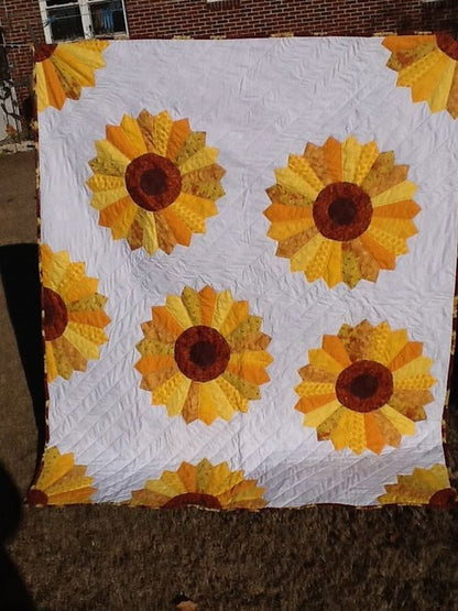 Sunflower CLM1410084 Quilt Blanket