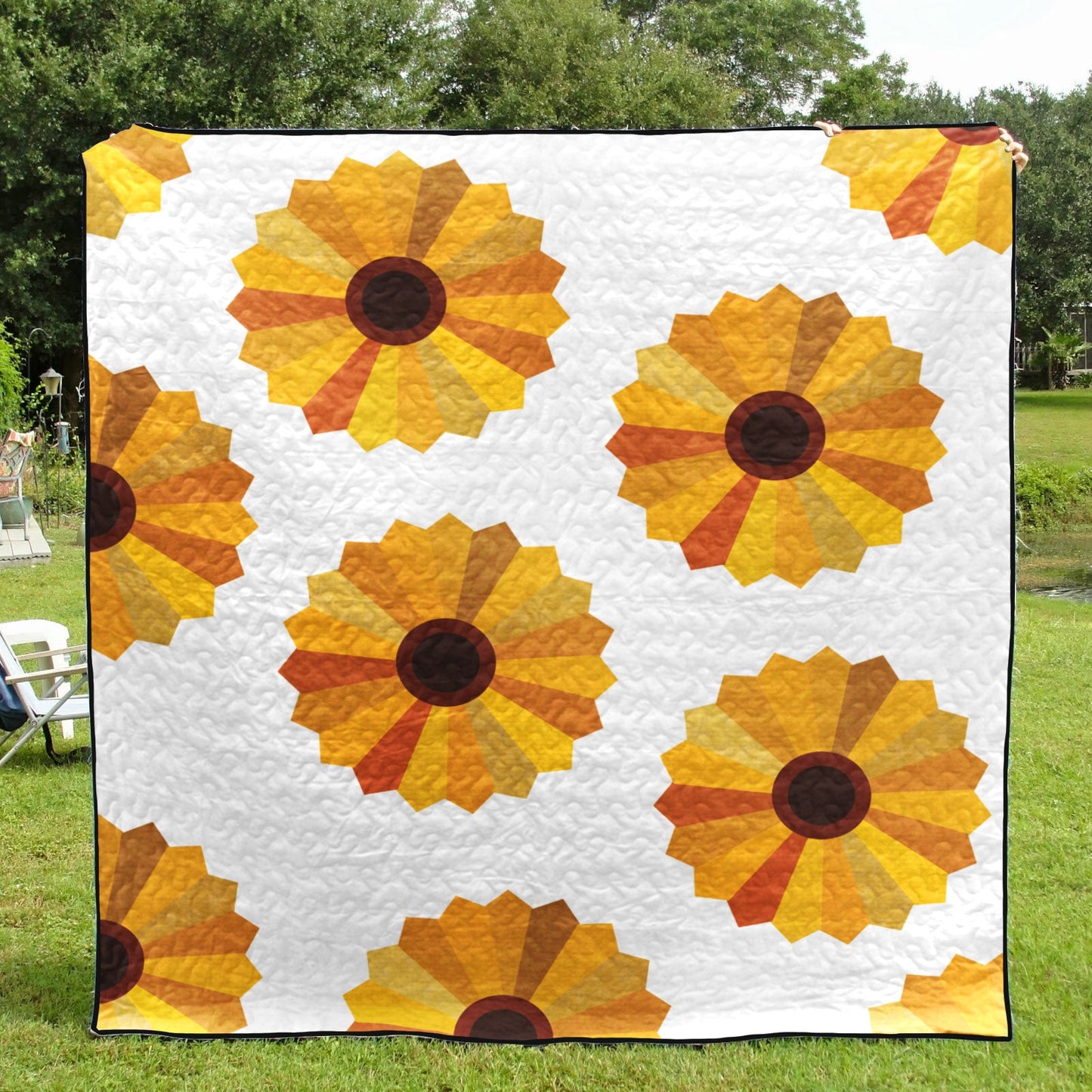 Sunflower CLM1410084 Quilt Blanket