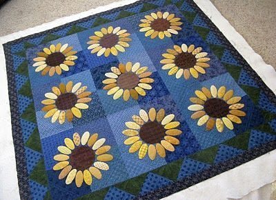 Sunflower CLM200686 Quilt Blanket