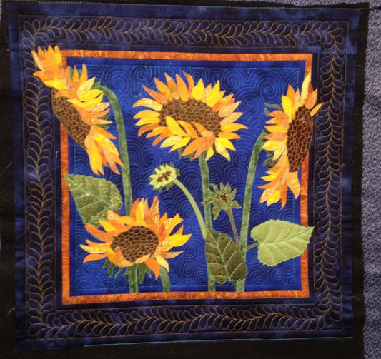 Sunflower CLM290647 Quilt Blanket