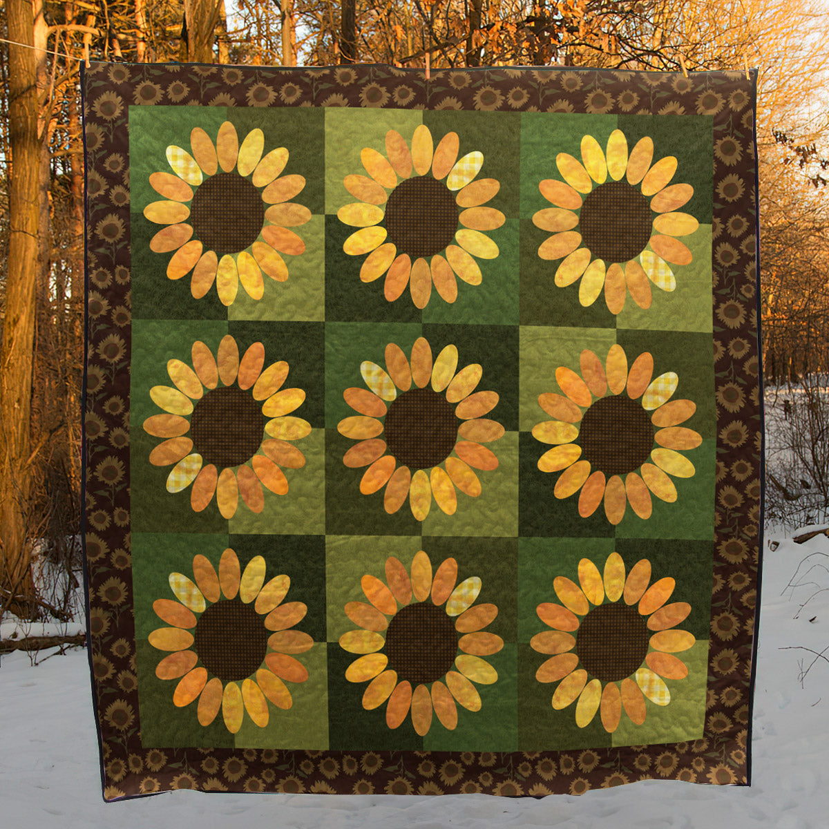 Sunflower CLT2210184H Quilt Blanket