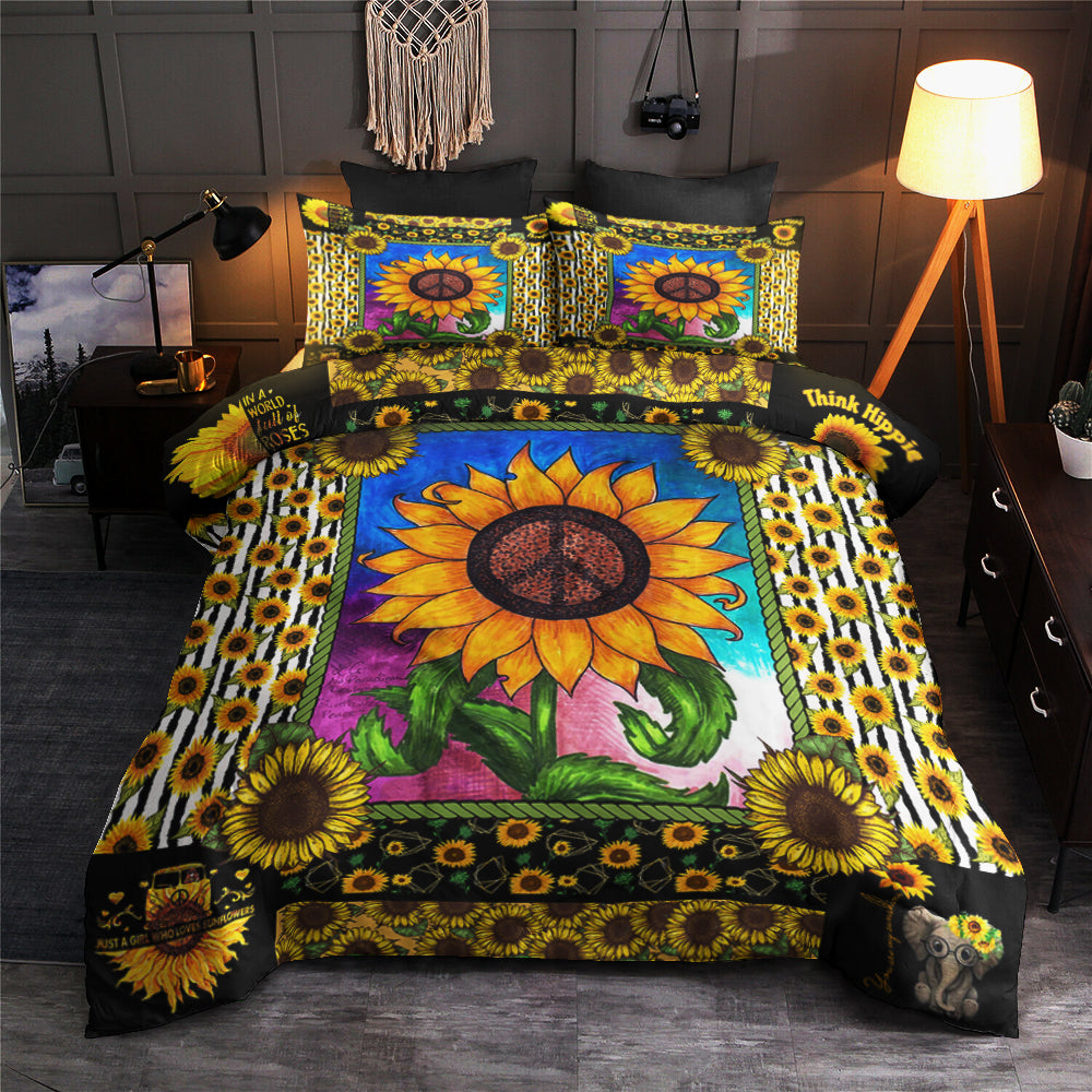 Sunflower Hippie Bedding Sets TL220603BS