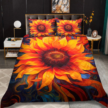 Sunflower Quilt Bedding Set HM0909010