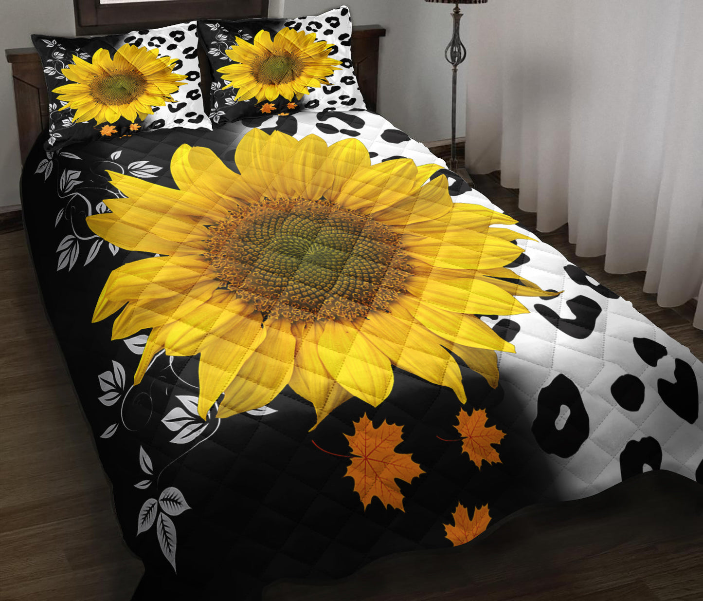 Sunflower Quilt Bedding Set TM230901