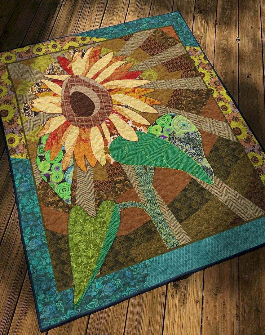 Sunflower TL210620 Quilt Blanket