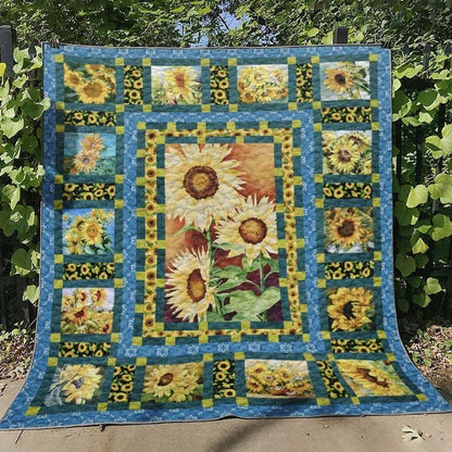 Sunflower TL260636 Quilt Blanket