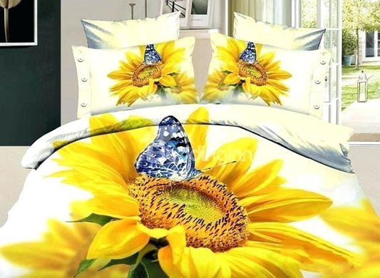 Sunflower Butterfly CLM2210260B Bedding Sets