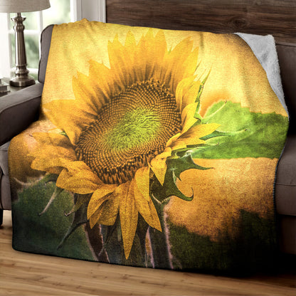 Sunflower CG290841TT Sherpa Fleece Blanket