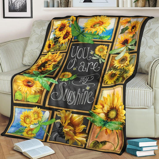 Sunflower CL260883MDF Sherpa Fleece Blanket