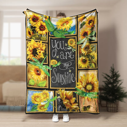 Sunflower CL260883MDF Sherpa Fleece Blanket