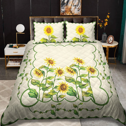 Sunflower CLA2809415B Quilt Bedding Set