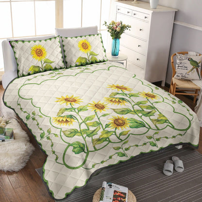 Sunflower CLA2809415B Quilt Bedding Set