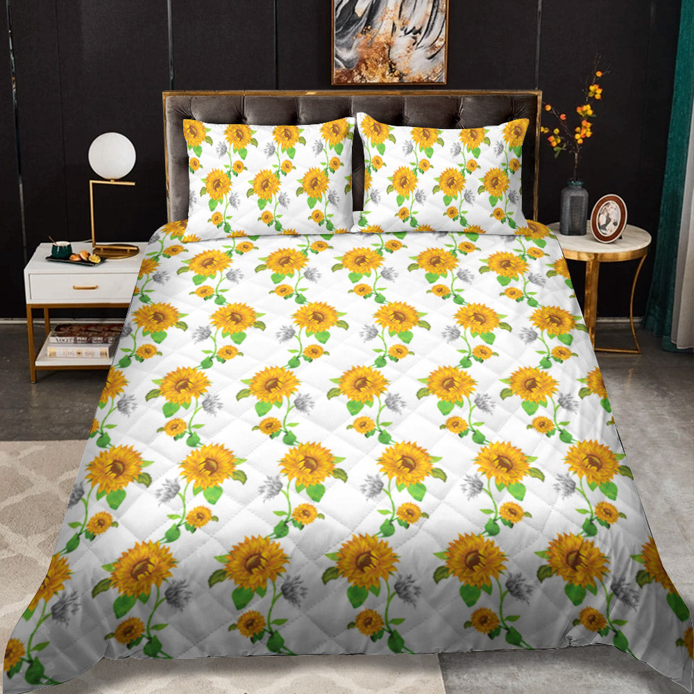 Sunflower CLG1010060B Quilt Bedding Set