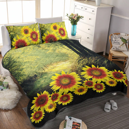 Sunflower CLM2210250B Quilt Bedding Set