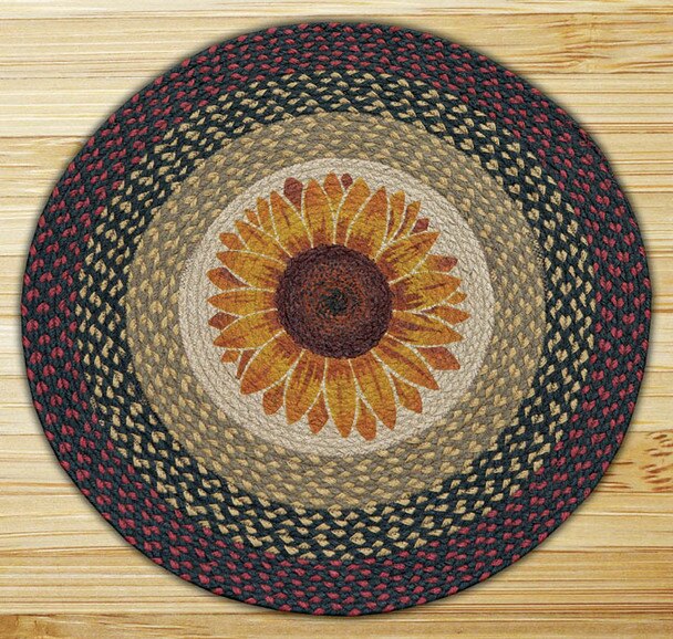 Sunflower CLM3009167TM Round Area Rug