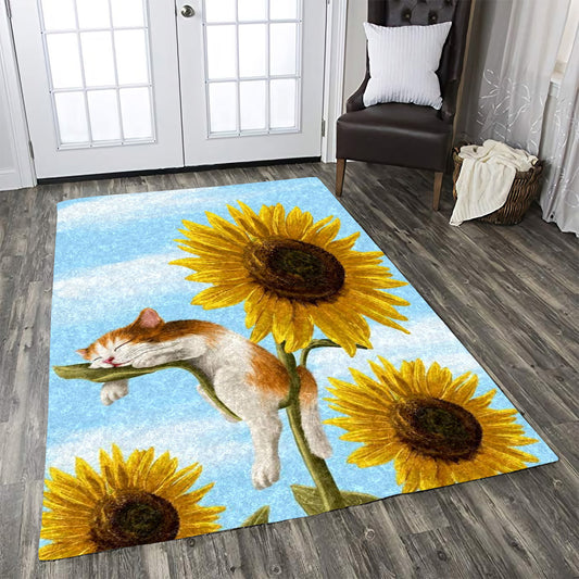 Sunflower Cat HN0709119R Rug