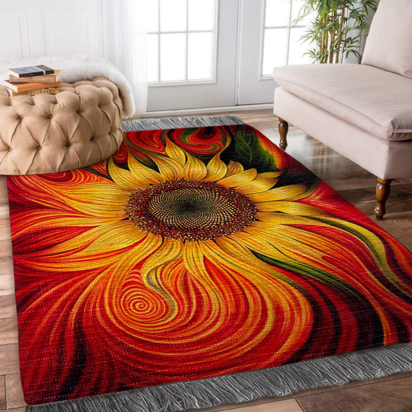 Sunflower HM1609154F Decorative Floor-cloth