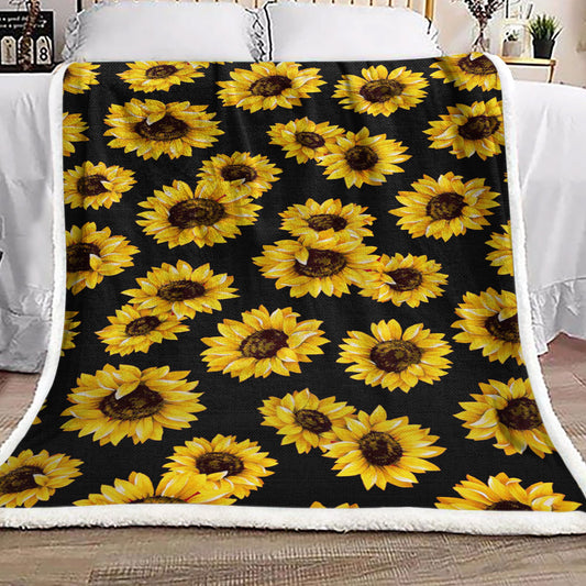 Sunflower HN3009226F Sherpa Fleece Blanket
