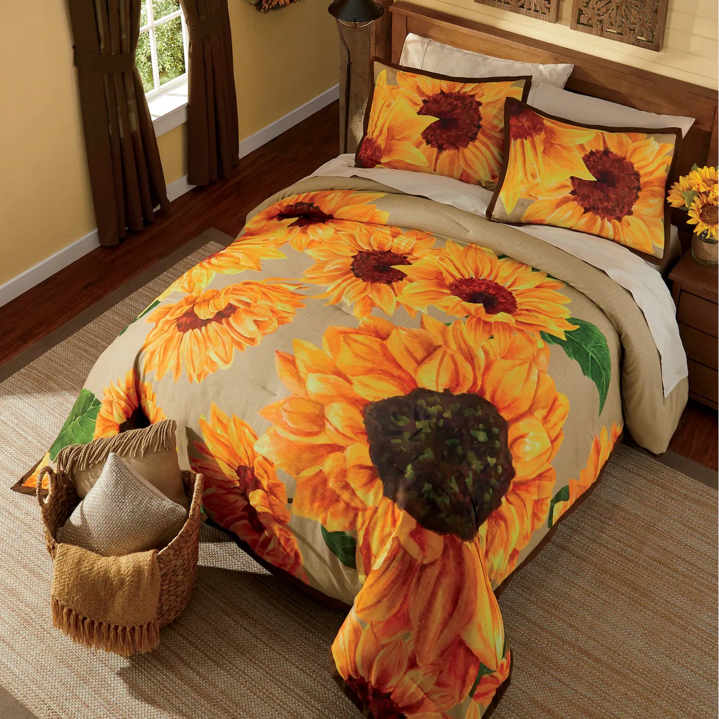 Sunflower Harvest CLM2210261B Bedding Sets