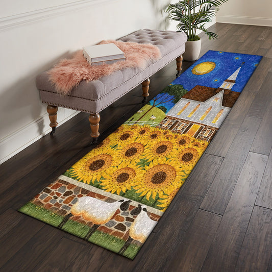 Sunflower Moon HT051027N Runner Rug
