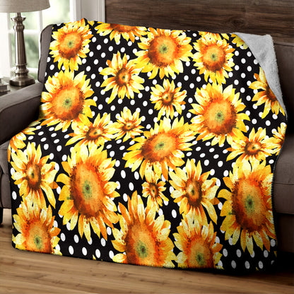 Sunflower TL220848TT Sherpa Fleece Blanket