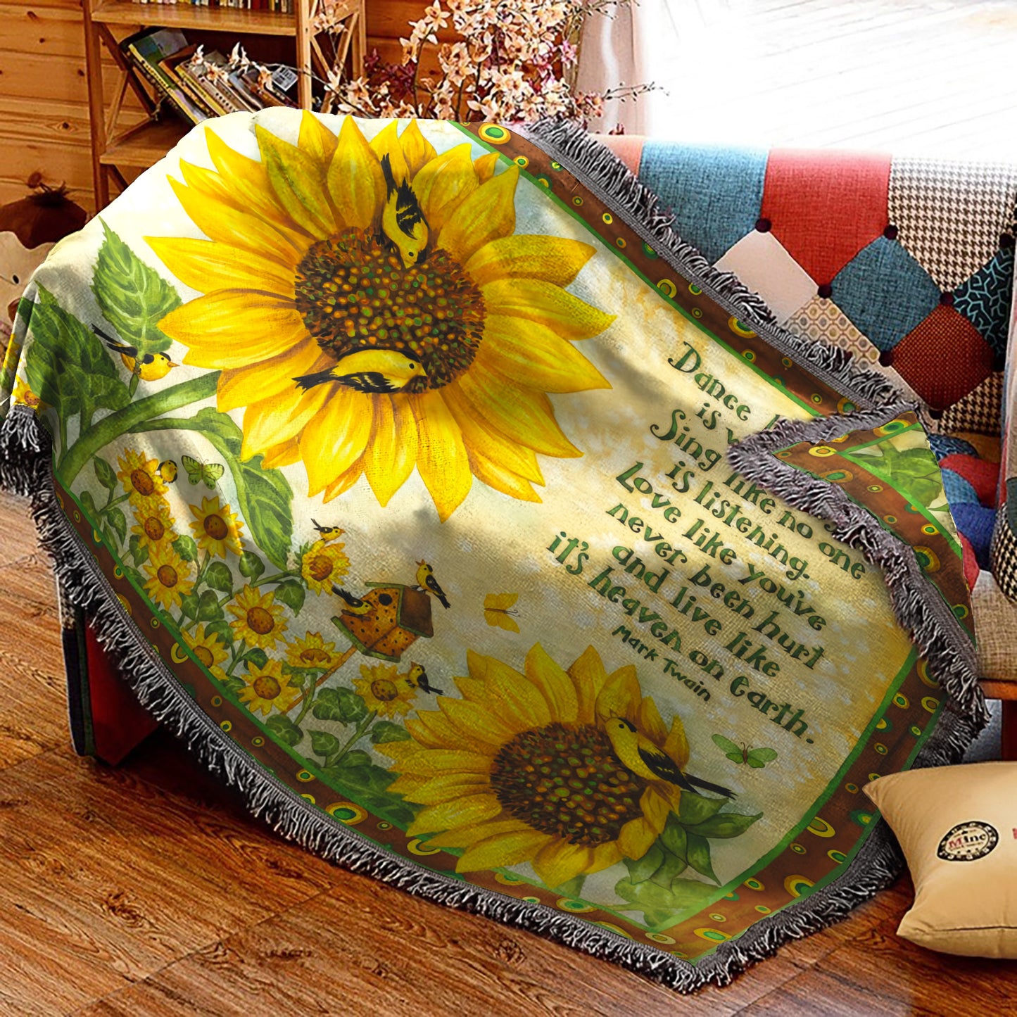 Sunflower TN2810146S Throw Blankets For Sofa