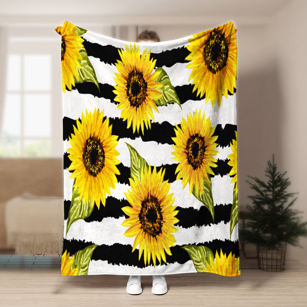 Sunflower TT0709130TM Sherpa Fleece Blanket