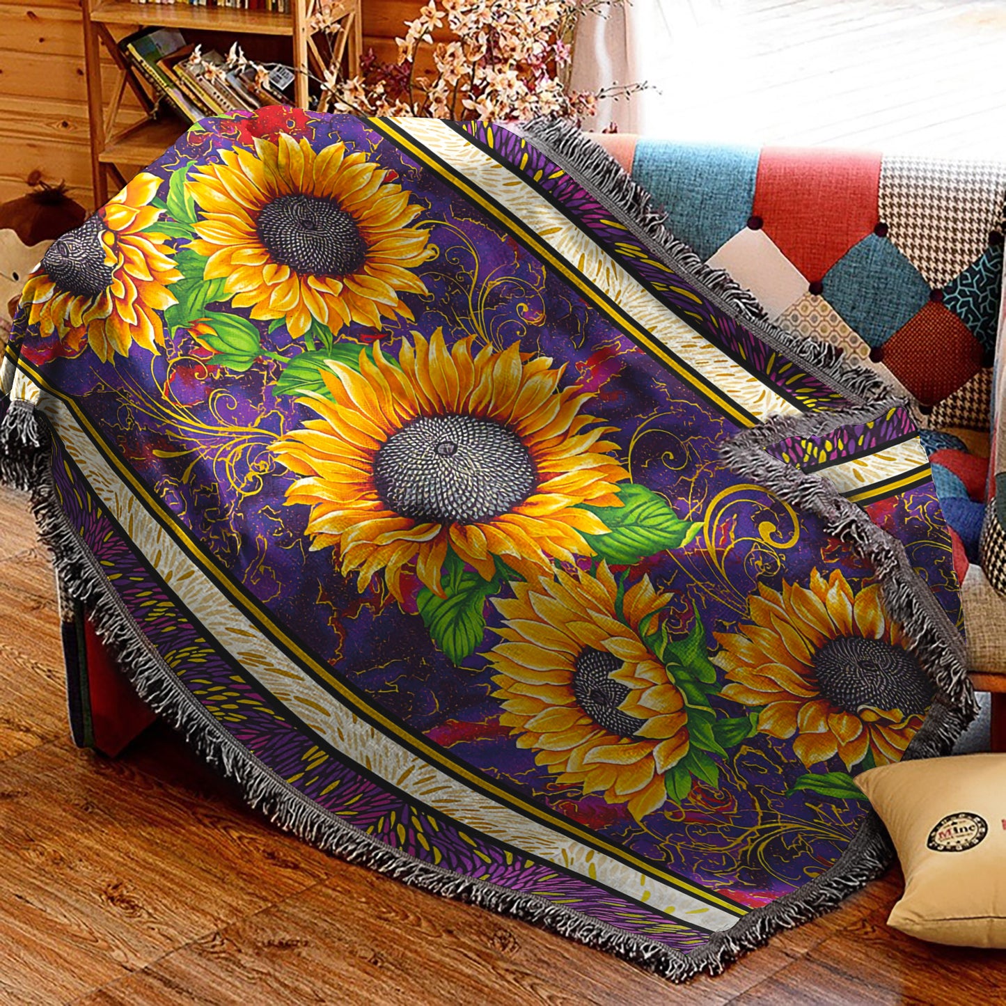 Sunflower TT2809092S Throw Blankets For Sofa