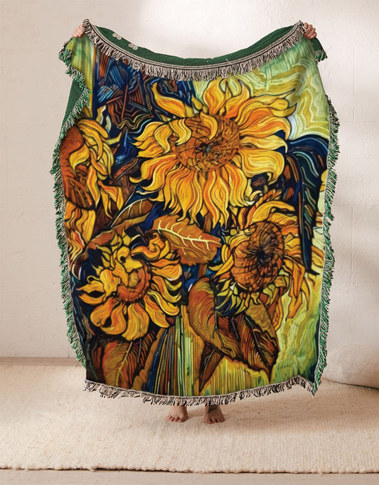 Sunflower VD1810252S Throw Blankets For Sofa