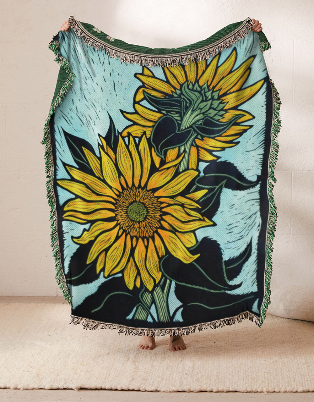 Sunflower VD1810256S Throw Blankets For Sofa