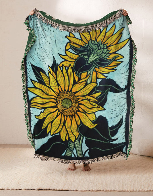 Sunflower VD1810256S Throw Blankets For Sofa
