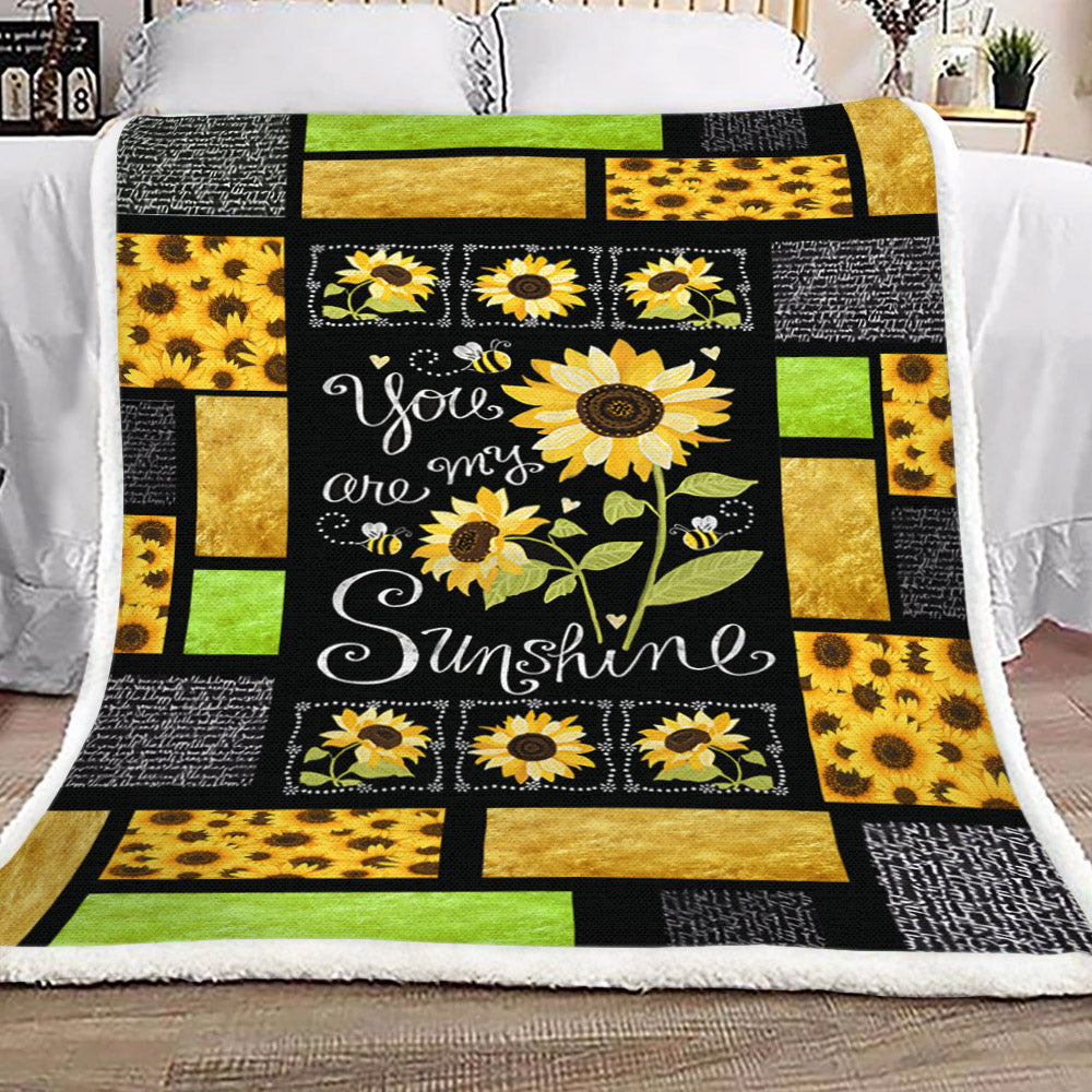 Sunflower YH25100104F Sherpa Fleece Blanket