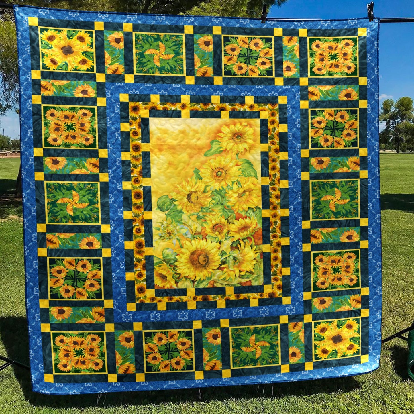 Sunflower Quilt Blanket MT270602D