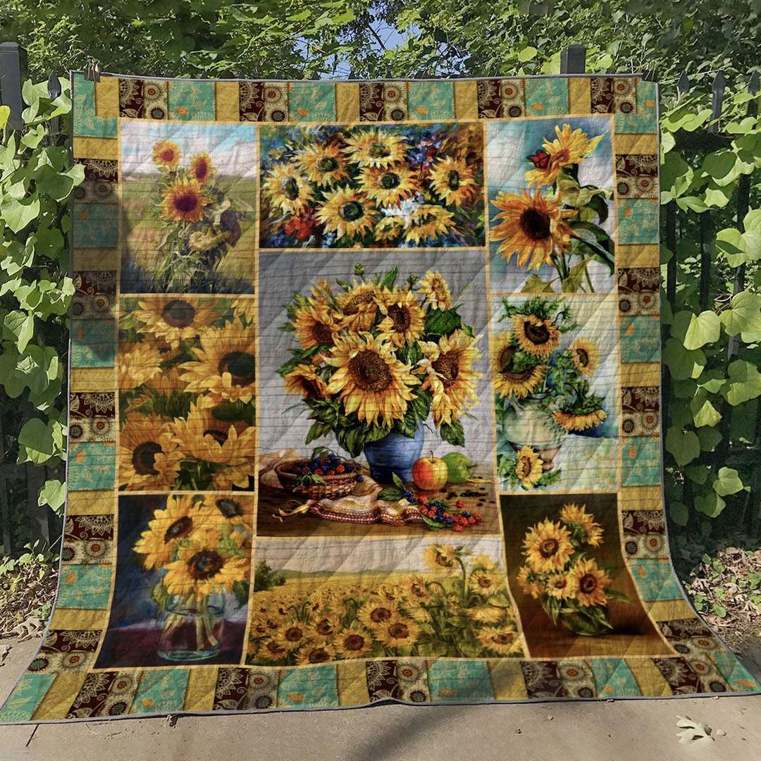 Sunflowers NX070624 Quilt Blanket