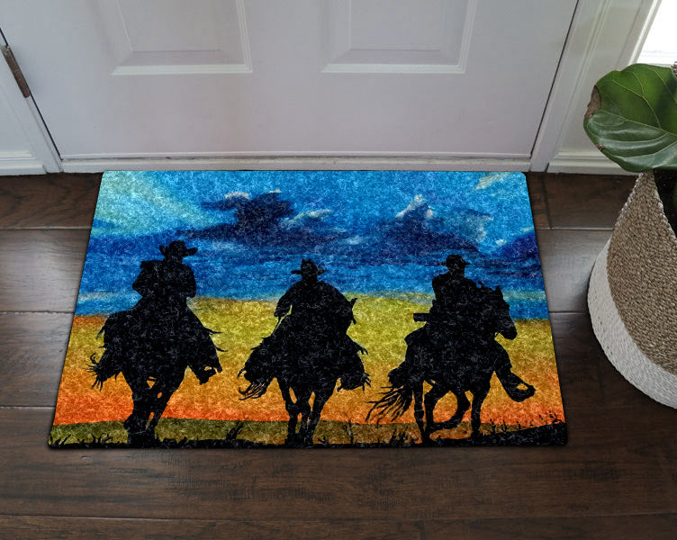 Sunset Cowboy VD05100141D Non-slip Door mats
