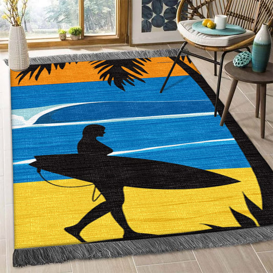 Surfing NN0210194F Decorative Floor-cloth