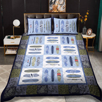 Surfs Up CLM1809190B Quilt Bedding Set