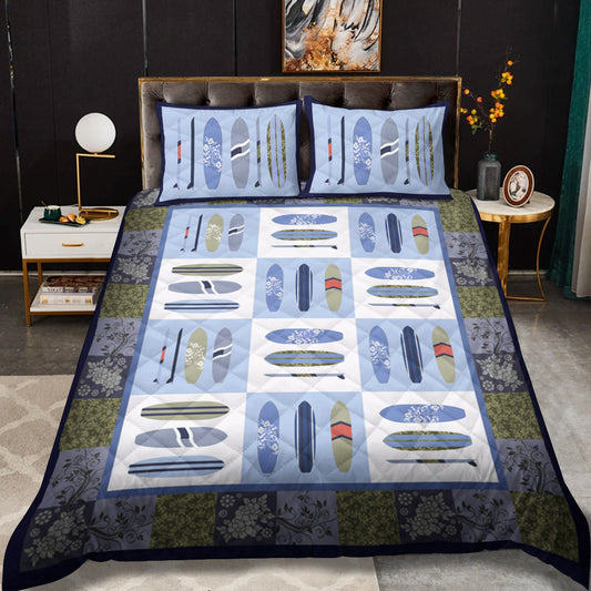 Surfs Up CLM1809190B Quilt Bedding Set