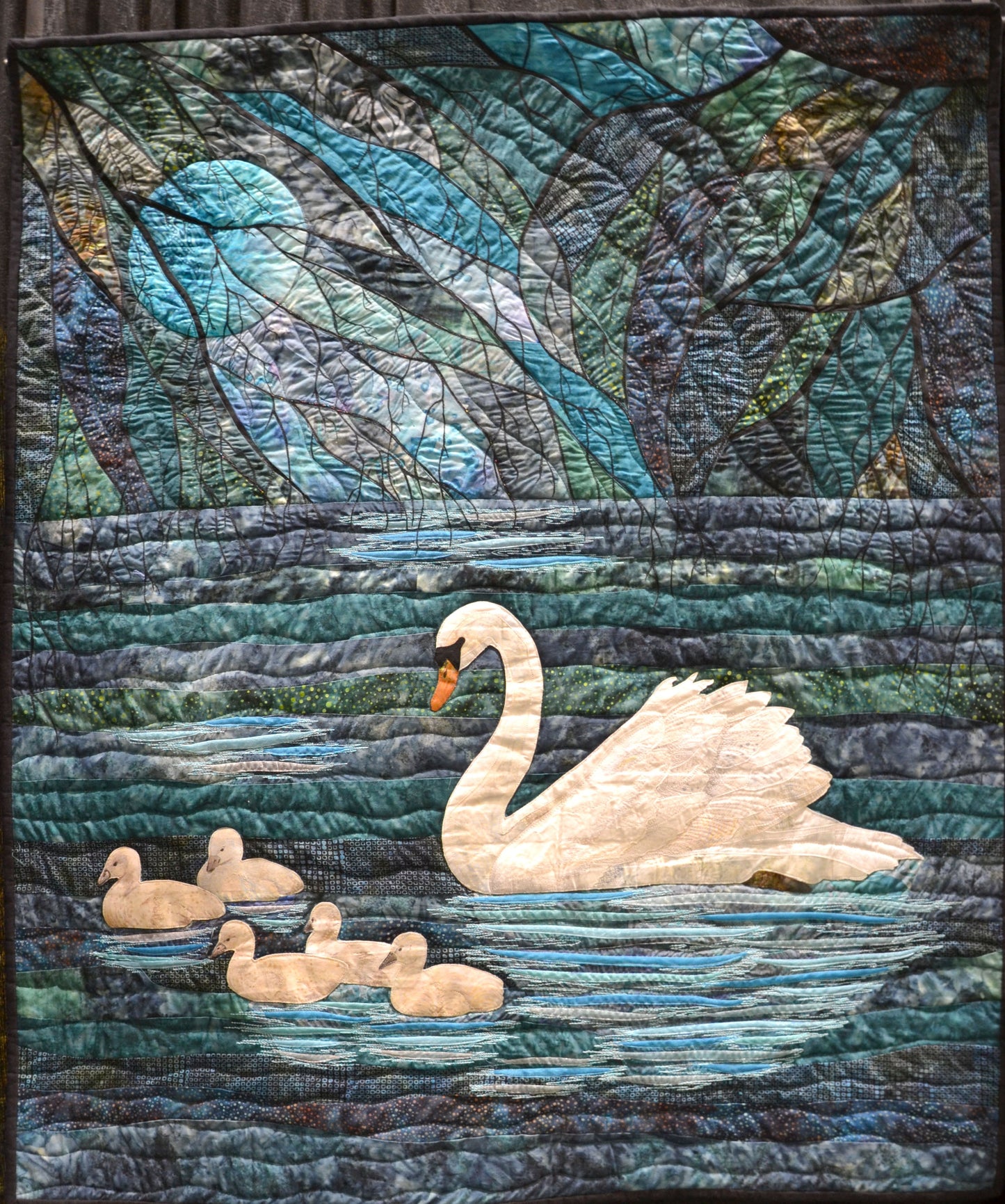 Swan CLA2211768Q Quilt Blanket