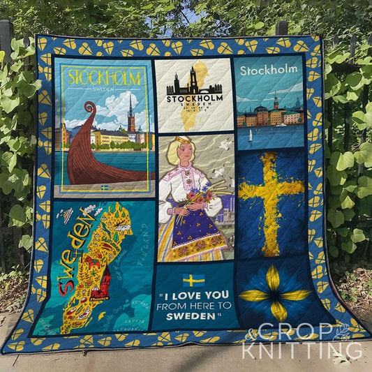 Sweden NG270618B Quilt Blanket