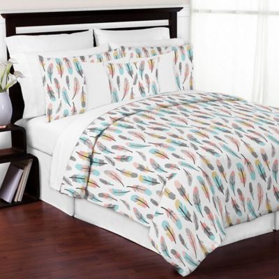 Sweet Jojo Designs Feather CLP1910148TT Bedding Sets