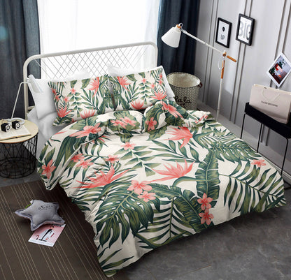 Sweet Tropical Flower Palm Leaves CLA19100569B Bedding Sets