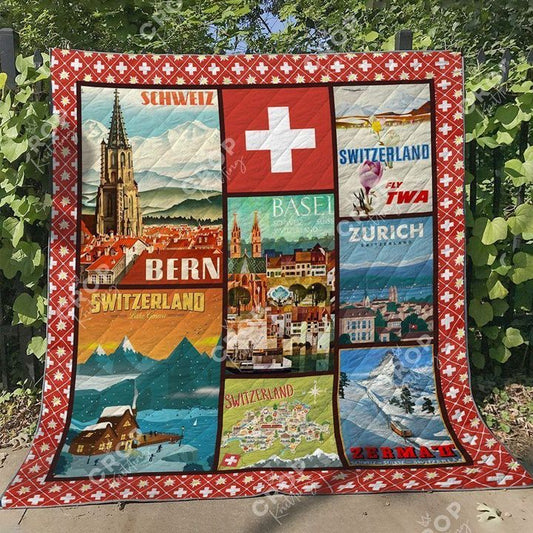 Switzerland BI010709B TBG Quilt Blanket