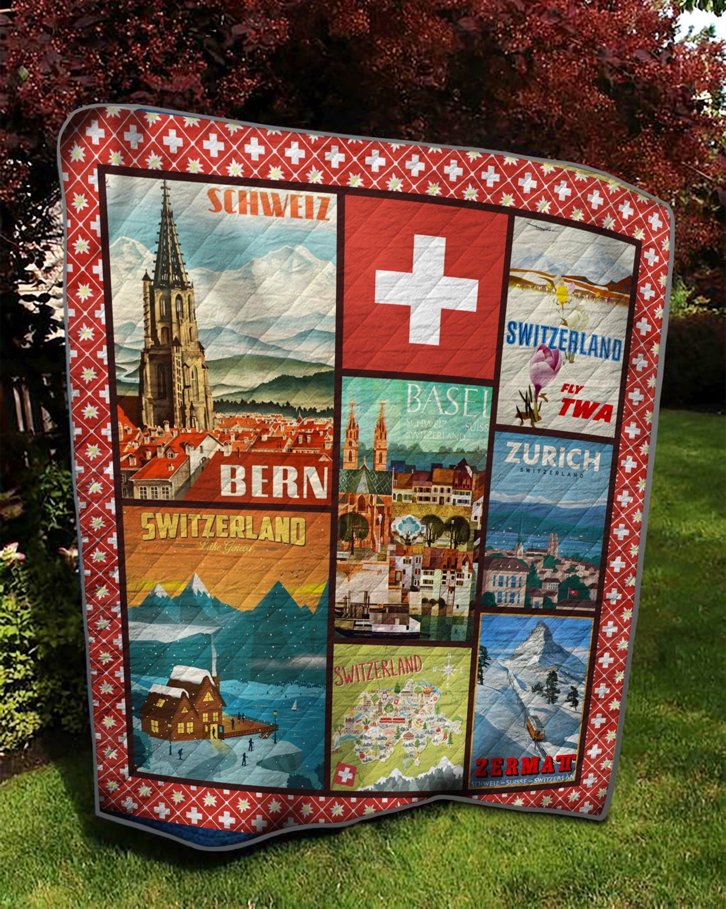 Switzerland TD22110081 Quilt Blanket